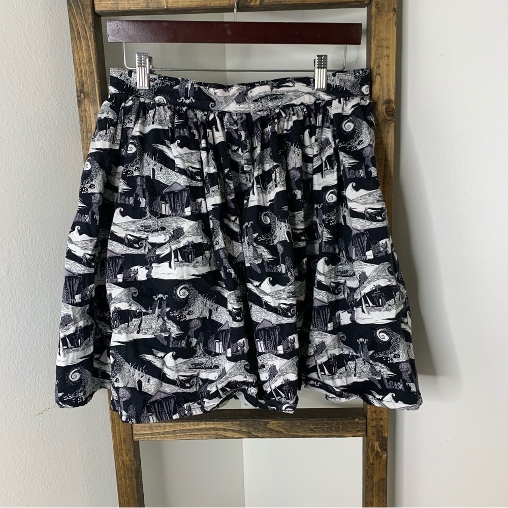 Disney Parks Nightmare Before Christmas Mini Skirt Size L